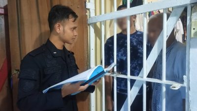 Pastikan Jumlah Penghuni Sesuai, Lapas Jombang Laksanakan Apel Penghuni