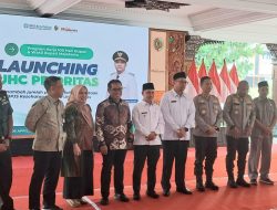 Realisasikan 100 Hari Program Kerja, Bupati Mojokerto Launching Program Pengaktifan BPJS Kesehatan Menuju Universal Health Coverage (UHC) Prioritas
