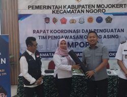 Rakor Bersama Desa Binaan di Kecamatan Ngoro, Imigrasi Surabaya Dorong Penguatan Pengawasan WNA Investor dan Keberadaan Orang Asing
