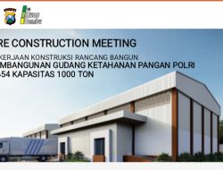Pembangunan Serentak 18 Gudang Ketahanan Pangan, POLRI Bersinergi dengan Rakyat Menuju Indonesia Emas 2045