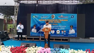 Pemkab Mojokerto Gelar Aksi Bergizi dan Minum Susu Bersama di MTs Hikmatul Amanah, Wujud Nyata Cegah Stunting Sejak Dini