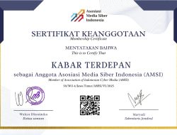 Kabar Terdepan Resmi Bergabung dengan AMSI, Perkuat Posisi Menuju Media Nasional