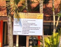 Pemkab Mojokerto Bangun Paving SMPN 2 Pungging, Anggarkan Rp165 Juta Lebih