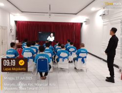 Lapas Mojokerto Sediakan Pembinaan Rohani Daring bagi Warga Binaan Nasrani