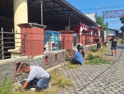 Sambut Bulan Kemerdekaan, PWI Mojokerto Raya Gelar Kerja Bakti dan Siapkan Aneka Perlombaan