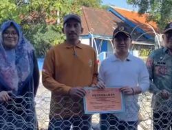 Bupati Mojokerto Tinjau Plengsengan Ambrol di Desa Banjaragung, Berikan Bantuan Bronjong dan Tanah Uruk