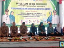 TP PKK Kabupaten Mojokerto Gelar GEMA PITU, Gerakan Bersama Tekan Angka Stunting di Desa Menanggal