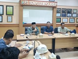 PG Gempolkrep Ajak PWI Mojokerto Plant Tour, Tunjukkan Proses Produksi Gula