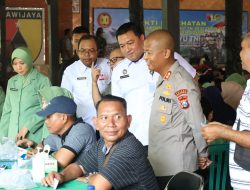 Kalapas Mojokerto Hadiri Bakti Sosial dan Layanan Kesehatan dalam Rangka HUT TNI ke-80