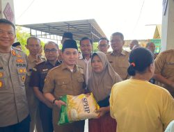 Warga Mojokerto Padati Gerakan Pangan Murah di Kecamatan Dawarblandong