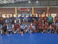 Trofeo Fun Futsal, Tim PWI Mojokerto Berhasil Ungguli Tim KPU dan Bawaslu