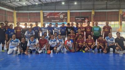 Trofeo Fun Futsal, Tim PWI Mojokerto Berhasil Ungguli Tim KPU dan Bawaslu