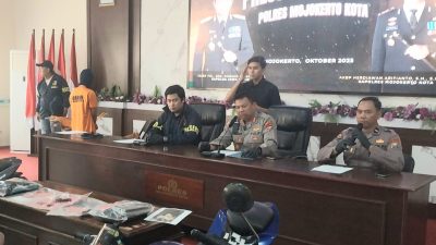 Polres Mojokerto Ungkap Kasus Curanmor, Dua Pelaku Asal Gresik dan Lamongan Ditangkap
