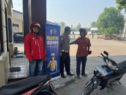 Polres Kabupaten Mojokerto Gelar Program “Polisi Menyapa” Fokus pada Pelayanan Cek Fisik dan Pajak Kendaraan