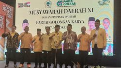 Agus Wahjudi Utomo Resmi Pimpin DPD Partai Golkar Kota Mojokerto Periode 2025–2030 Setelah Terpilih Aklamasi