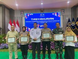 Kalapas Mojokerto Hadiri Tasyakuran Hari Bhakti Kemenimipas Perdana di Lapas Kelas I Surabaya