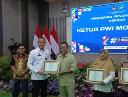 PWI Mojokerto Terima Penghargaan dari Dirjen Pemasyarakatan Kementrian Imigrasi dan Pemasyarakatan RI Atas Kontribusi Publikasi dan Pengawasan