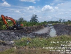 Dinas PUPR Mojokerto Tuntaskan Tiga Proyek Rehabilitasi Irigasi untuk Dukung Swasembada Pangan