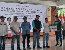 Pemkab Mojokerto Serahkan Bonus Rp 3,6 Miliar untuk 199 Atlet dan Pelatih Berprestasi Porprov IX Jatim 2025