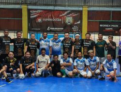 Tim Futsal Graha Popy FC Menang 20-15 atas PWI Mojokerto Raya dalam Laga Persahabatan