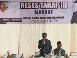 Serap Aspirasi Warga, Anggota DPRD Mojokerto Gus Makruf Gelar Reses 2025 di Desa Brayung