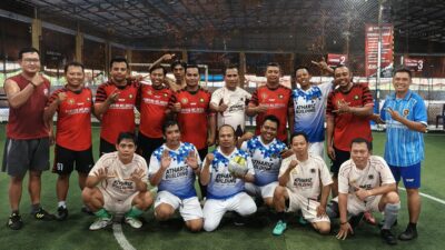 Tim Futsal PGRI Kalahkan PWI Mojokerto Raya dalam Laga Persahabatan