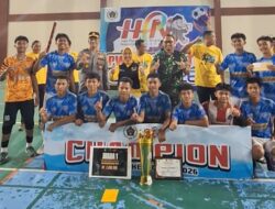 SMPN 1 Kota Mojokerto Juarai Turnamen Futsal Pelajar Piala PWI Mojokerto Cup 2026 Usai Kalahkan SMPN 9 Kota Mojokerto