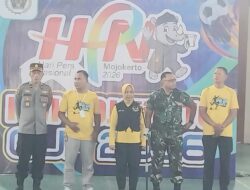 Megah, Penutupan Turnamen Futsal Piala PWI Mojokerto Cup 2026 Dihadiri Wali Kota dan Dandim 0815