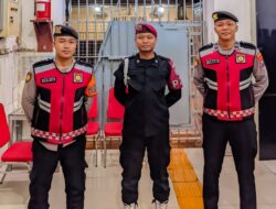 Perkuat Koordinasi Keamanan, Lapas Kelas llB Mojokerto Disambangi Pamobvit Polres Mojokerto Kota