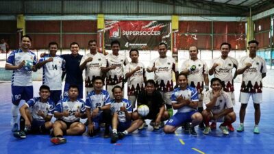 Laga Futsal Penuh Keakraban, PWI Mojokerto FC Berhasil Ungguli IKAPTK Kota Mojokerto
