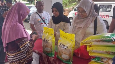 Jelang Ramadan 1447 H, Bulog Mojokerto dan Dispari Gelar Gerakan Pangan Murah di Puri