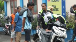Polres Mojokerto Bubarkan Balap Liar di Bangsal, 21 Motor dan 37 Remaja Diamankan