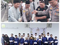 Ramadan 1447 H Penuh Kepedulian, Kapolres Kabupaten Mojokerto Bersama Media Bagikan Takjil dan Santuni Anak Yatim