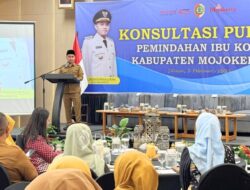 Pemkab Mojokerto Gelar Konsultasi Publik Pemindahan Ibu Kota, Bupati Gus Barra: Pelayanan Harus Lebih Dekat dan Berkeadilan