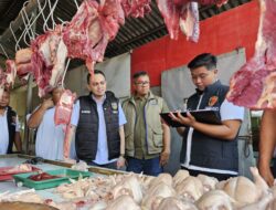 Satgas Pangan Polres Mojokerto Cek Harga dan Stok Sembako di Pasar Mojosari