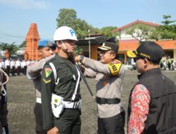 Polres Mojokerto Siapkan Pengamanan Lebaran, Apel Operasi Ketupat Semeru 2026 Digelar