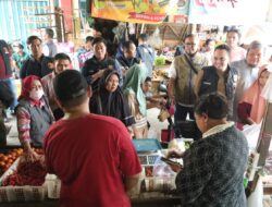 Satgas Pangan Mojokerto Sidak Pasar Kedungmaling, Pastikan Stok Bapokting dan Pasokan BULOG Aman Jelang Idul Fitri
