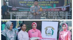 Polres Jombang Salurkan 3,3 Ton Zakat Fitrah kepada Masyarakat