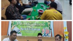 PWI Mojokerto Konsisten Tadarus, Lima Kali Khatam Al-Qur’an Tuntas di Penghujung Ramadan