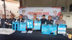 Polres Mojokerto Kota Ungkap 47 Kasus Narkoba, 57 Tersangka Diamankan Selama Januari–April 2026