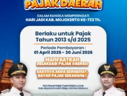 Wajib Pajak Diuntungkan, Dispenda Mojokerto Berlakukan Penghapusan Denda