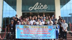 Polres Mojokerto Sosialisasikan Perpol SKCK di PT Aice, Perkuat Layanan Publik dan Sinergi Kamtibmas