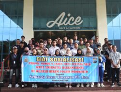 Polres Mojokerto Sosialisasikan Perpol SKCK di PT Aice, Perkuat Layanan Publik dan Sinergi Kamtibmas