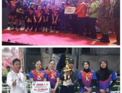 Turnamen Voli Putri Besuk Cup I Berakhir, Kancil Mas Blitar Jadi Juara Usai Tekuk TBS Jombang 3-1