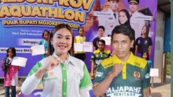 Kejurprov Aquathlon 2026 Sukses Digelar, Kabupaten Mojokerto Tampil Dominan dan Jadi Juara Umum