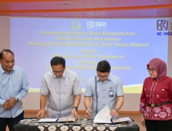 BRI Cabang Mojokerto dan Kejari Kota Mojokerto Perkuat Sinergi Melalui Penandatanganan MoU Bidang Hukum Perdata