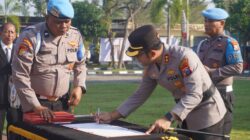 Polres Mojokerto Laksanakan Rotasi Sejumlah Pejabat Utama dan Kapolsek, Kapolres Tekankan Peningkatan Pelayanan Publik