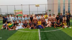 PWI Mojokerto Tampil Gemilang, Kalahkan KPU Mojokerto Raya di Laga Trofeo Mini Soccer