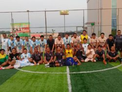 PWI Mojokerto Tampil Gemilang, Kalahkan KPU Mojokerto Raya di Laga Trofeo Mini Soccer