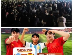 Pemkot Mojokerto Meriahkan Nobar Final Piala Dunia 2026, Doorprize Produk UMKM Jadi Daya Tarik